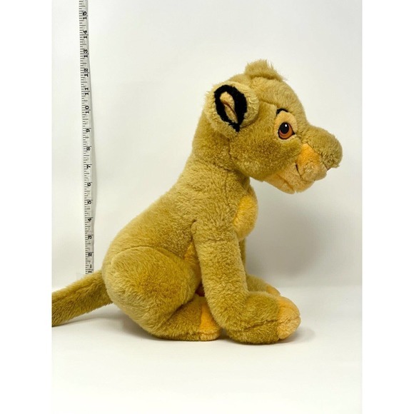 Vintage Simba Lion King Plush Stuffed Animal Disneyland Walt‎ Disney World 13" - Picture 2 of 4